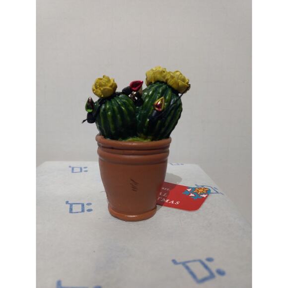 Ornament - Holiday Cactus - Resin - Picture 1 of 2